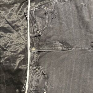 American Eagle Outfitters Gray Straight Leg Jeans